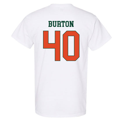 Miami - NCAA Football : Brennan Burton - Classic Shersey T-Shirt-1