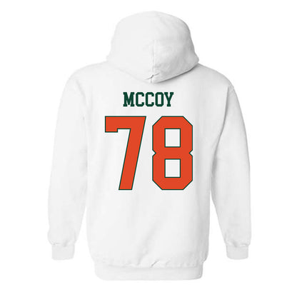 Miami - NCAA Football : Matthew McCoy - Classic Shersey Hooded Sweatshirt-1