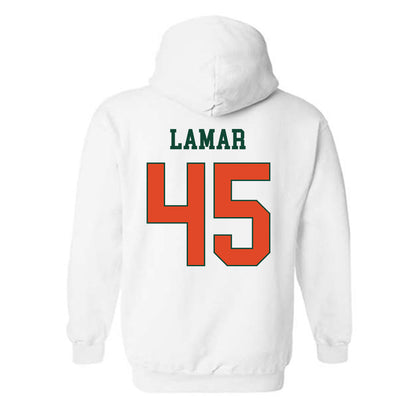 Miami - NCAA Football : Braylon Lamar - Classic Shersey Hooded Sweatshirt-1