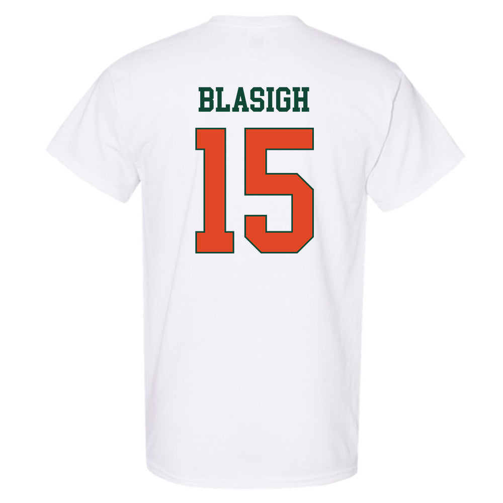 Miami - NCAA Women's Basketball : Vittoria Blasigh - Classic Shersey T-Shirt-1