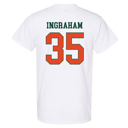 Miami - NCAA Football : Monroe Ingraham - Classic Shersey T-Shirt-1