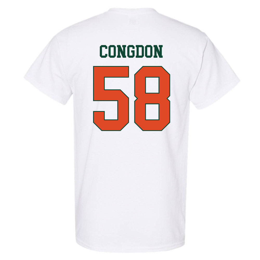 Miami - NCAA Football : Ben Congdon - Classic Shersey T-Shirt-1