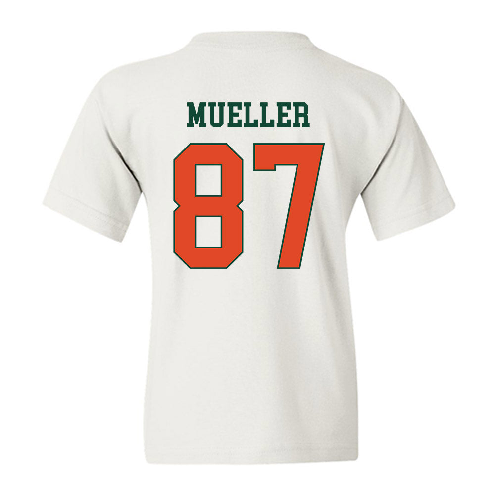 Miami - NCAA Football : Gavin Mueller - Classic Shersey Youth T-Shirt-1