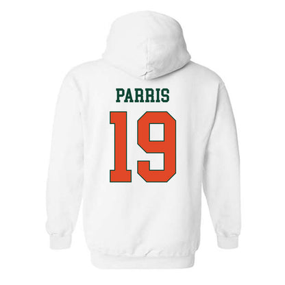 Miami - NCAA Football : Milan Parris - Classic Shersey Hooded Sweatshirt-1