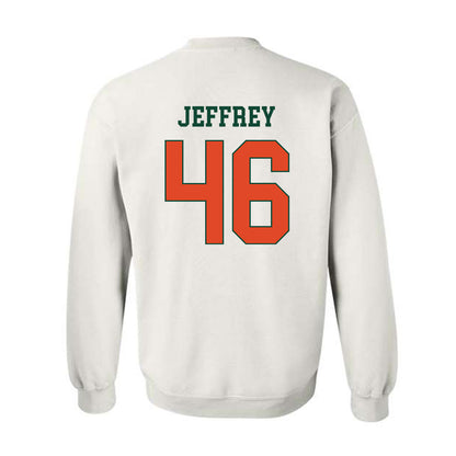 Miami - NCAA Baseball : Donavan Jeffrey - Classic Shersey Crewneck Sweatshirt-1