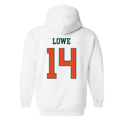 Miami - NCAA Football : Hayden Lowe - Classic Shersey Hooded Sweatshirt-1