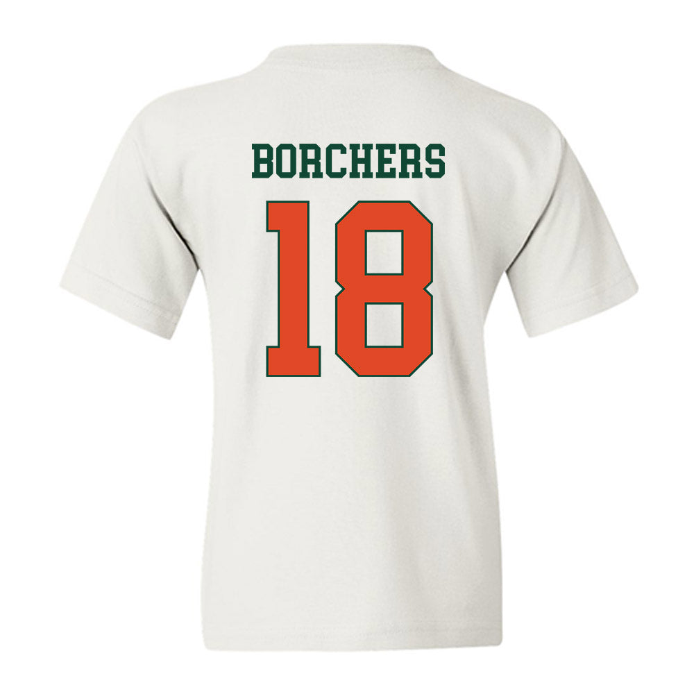 Miami - NCAA Football : Joe Borchers - Classic Shersey Youth T-Shirt-1
