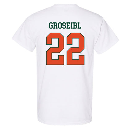 Miami - NCAA Women's Soccer : Sara Groseibl - Classic Shersey T-Shirt-1