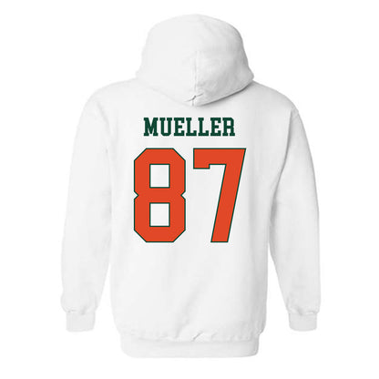 Miami - NCAA Football : Gavin Mueller - Classic Shersey Hooded Sweatshirt-1