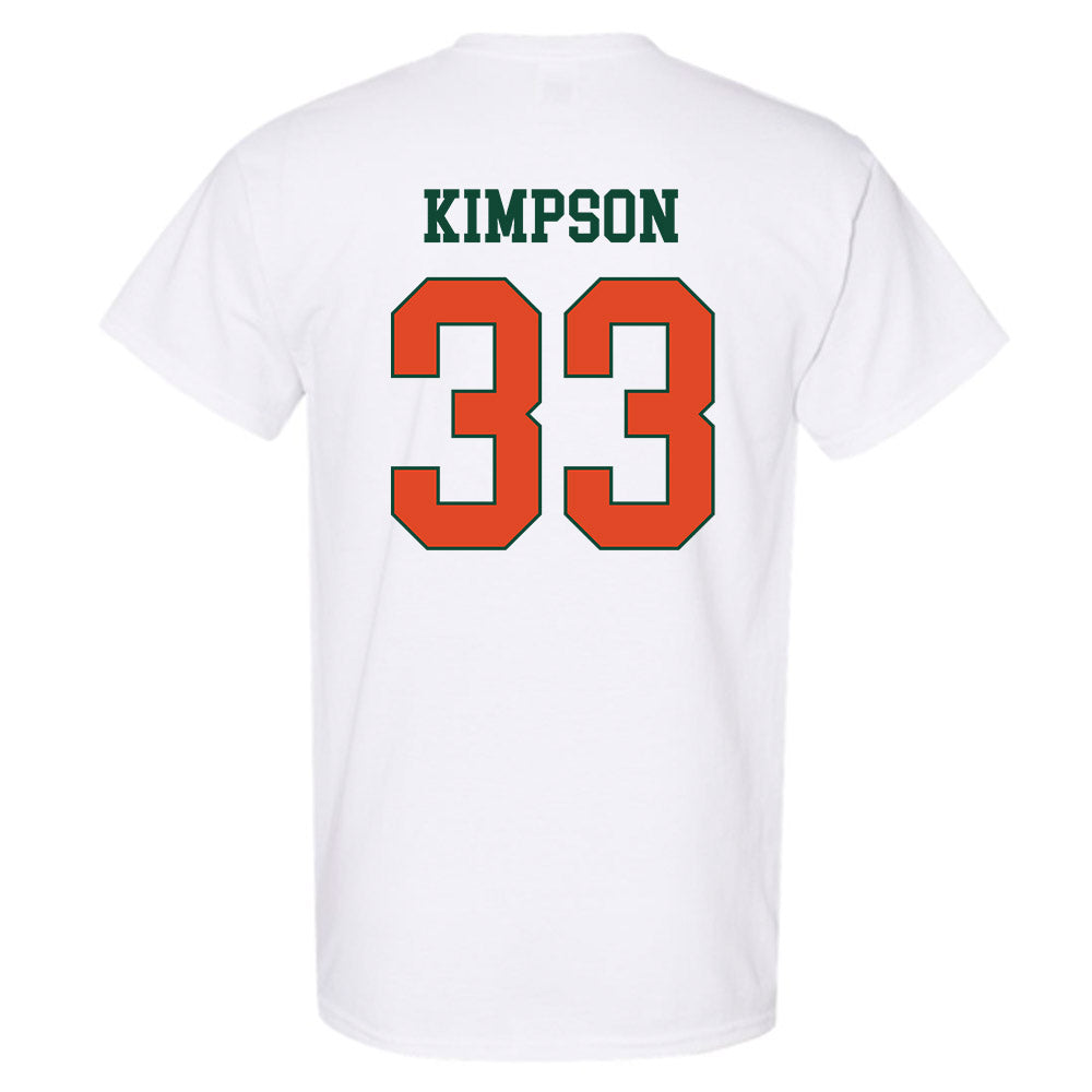 Miami - NCAA Women's Basketball : Amarachi Kimpson - Classic Shersey T-Shirt-1