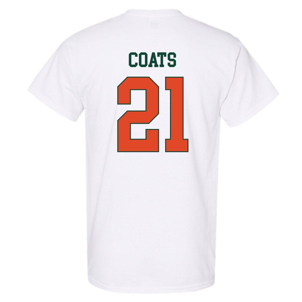 Miami - NCAA Baseball : TJ Coats - Classic Shersey T-Shirt-1