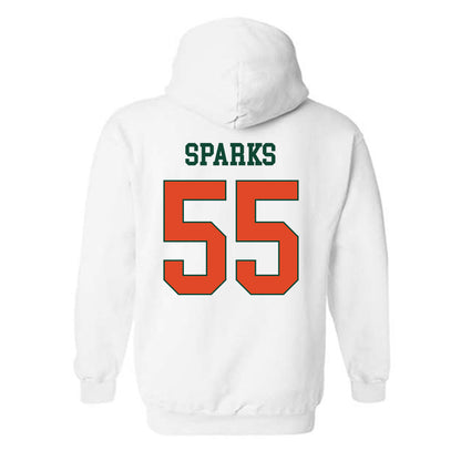 Miami - NCAA Football : JJ Sparks - Classic Shersey Hooded Sweatshirt-1