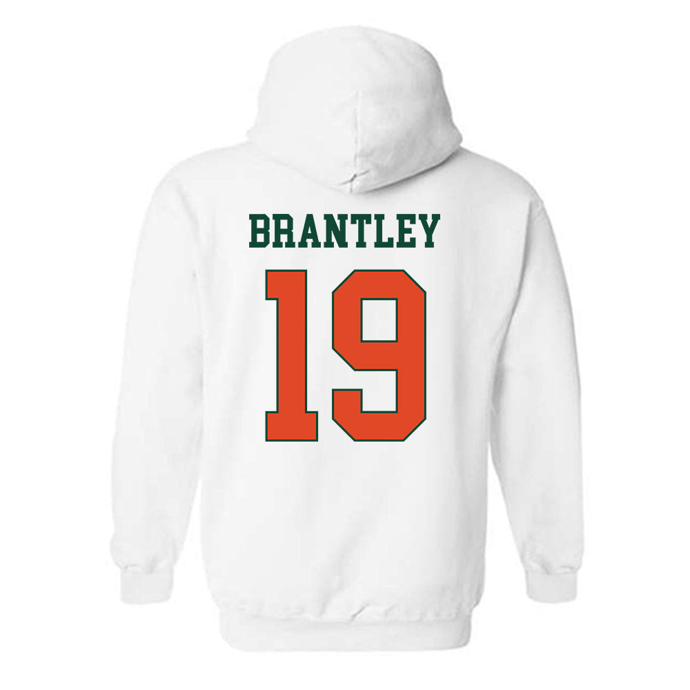 Miami - NCAA Football : Charles "Chuck" Brantley - Classic Shersey Hooded Sweatshirt-1