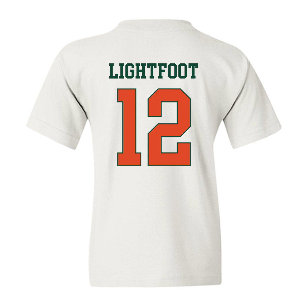 Miami - NCAA Football : Marquise Lightfoot - Classic Shersey Youth T-Shirt-1