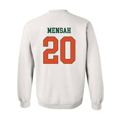 Miami - NCAA Women's Soccer : Grace Mensah - Classic Shersey Crewneck Sweatshirt-1