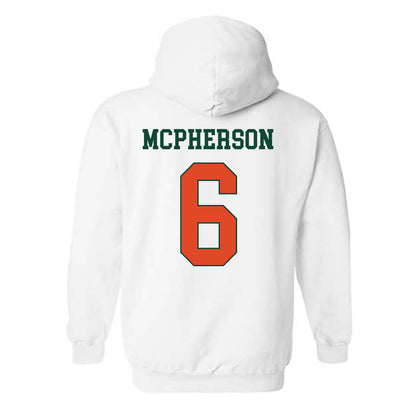 Miami - NCAA Women's Soccer : Jaileah Mcpherson - Classic Shersey Hooded Sweatshirt-1