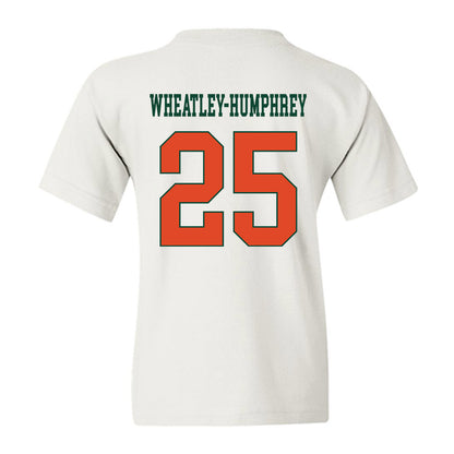 Miami - NCAA Football : Chris Wheatley-Humphrey - Classic Shersey Youth T-Shirt-1