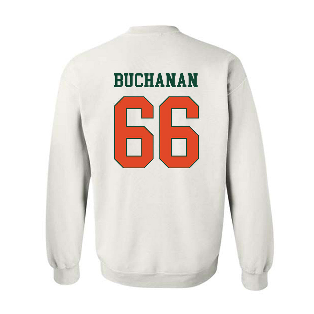 Miami - NCAA Football : Max Buchanan - Classic Shersey Crewneck Sweatshirt-1