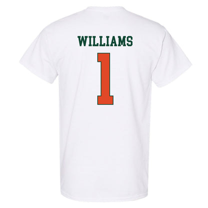 Miami - NCAA Women's Basketball : Camille Williams - Classic Shersey T-Shirt-1
