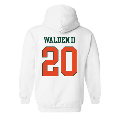 Miami - NCAA Football : Terrell Walden II - Classic Shersey Hooded Sweatshirt-1