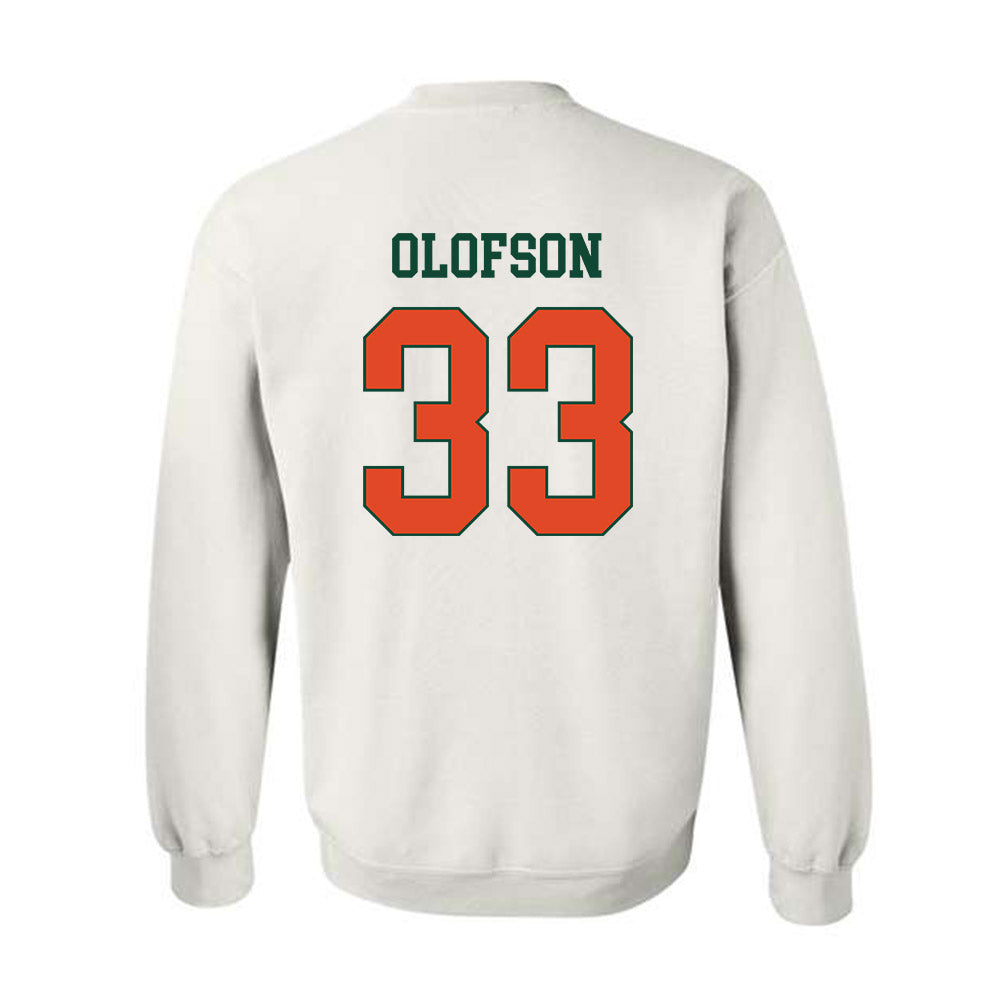 Miami - NCAA Women's Soccer : Atlee Olofson - Classic Shersey Crewneck Sweatshirt-1