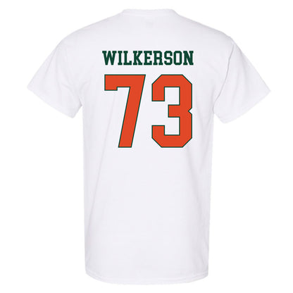 Miami - NCAA Football : Jaden Wilkerson - Classic Shersey T-Shirt-1