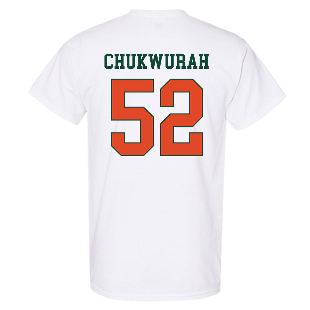 Miami - NCAA Football : Isaac Chukwurah - Classic Shersey T-Shirt-1