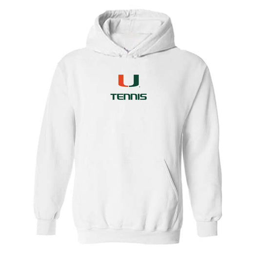 Miami - NCAA Women's Tennis : Daria Volosova - Classic Shersey Hooded Sweatshirt-0