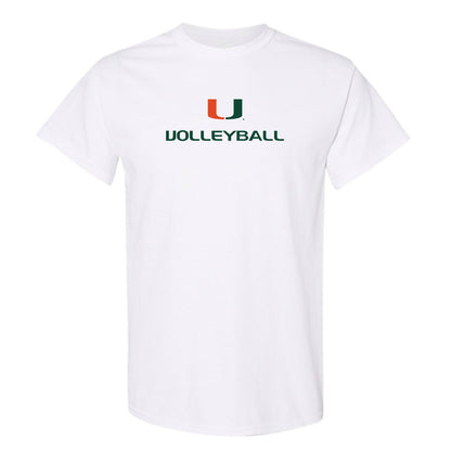 Miami - NCAA Women's Volleyball : Olivia Durst - Classic Shersey T-Shirt-0