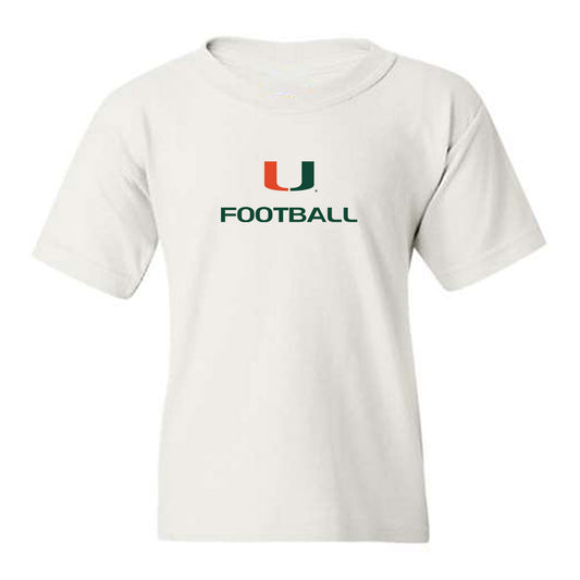 Miami - NCAA Football : Ezekiel Marcelin Jr. - Classic Shersey Youth T-Shirt-0