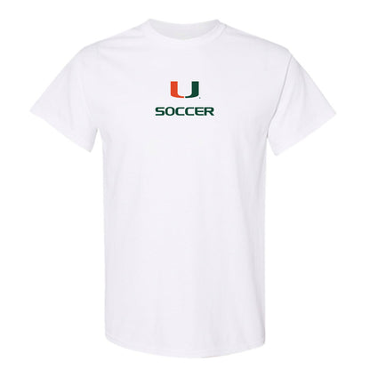 Miami - NCAA Women's Soccer : Alyssa Stephenson - Classic Shersey T-Shirt-0