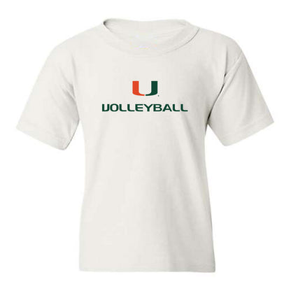 Miami - NCAA Women's Volleyball : Logan Wiley - Classic Shersey Youth T-Shirt-0