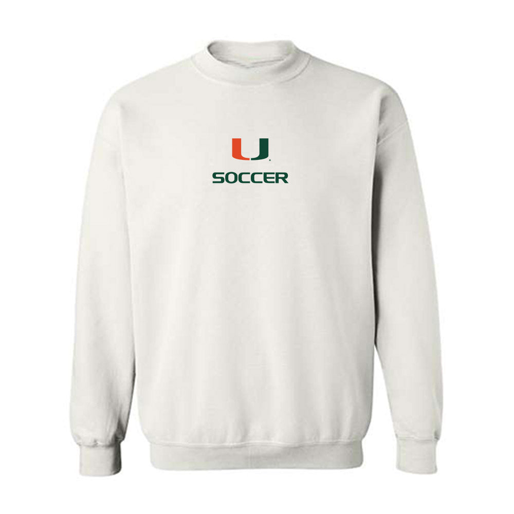 Miami - NCAA Women's Soccer : Carlie Wysocki - Classic Shersey Crewneck Sweatshirt-0