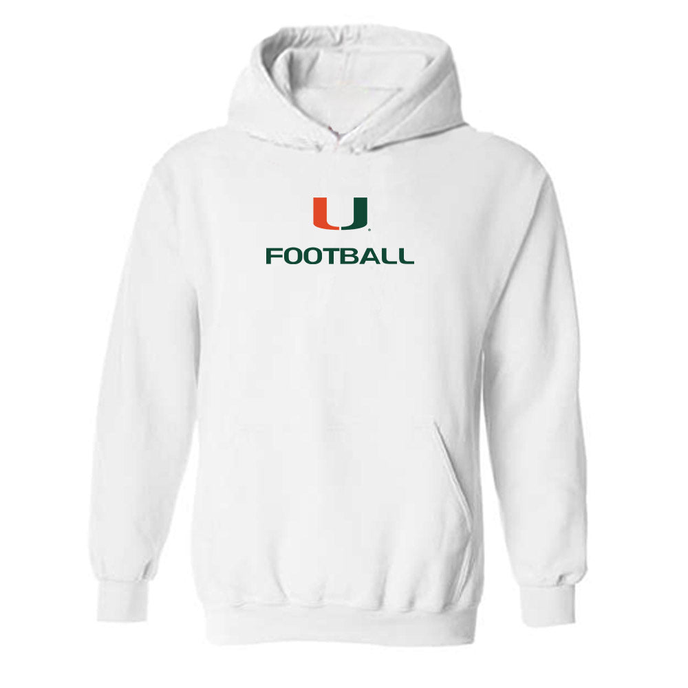 Miami - NCAA Football : Asharri Charles - Classic Shersey Hooded Sweatshirt-0