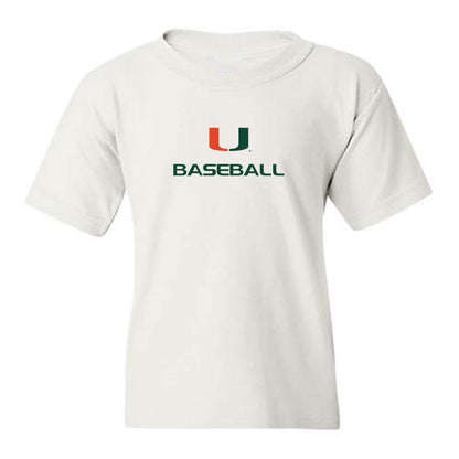 Miami - NCAA Baseball : Fabio Peralta - Classic Shersey Youth T-Shirt-0