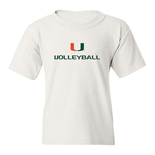 Miami - NCAA Women's Volleyball : Denitsa Angelova - Classic Shersey Youth T-Shirt-0