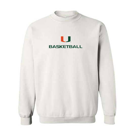 Miami - NCAA Men's Basketball : Dante Allen - Classic Shersey Crewneck Sweatshirt-0