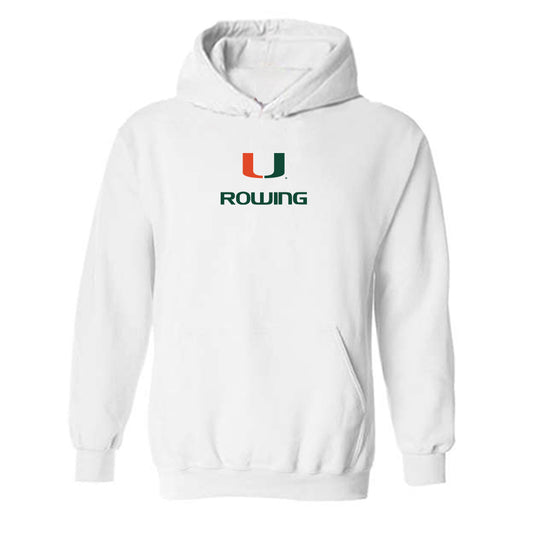Miami - NCAA Women's Rowing : Layla Jolley - Classic Shersey Hooded Sweatshirt-0