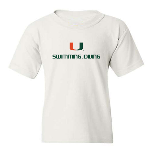 Miami - NCAA Women's Swimming & Diving : Kate Sommerstad - Classic Shersey Youth T-Shirt-0