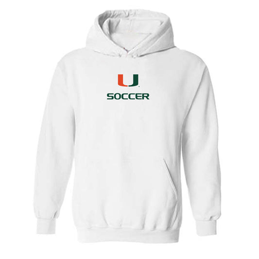 Miami - NCAA Women's Soccer : Zoie Fontenot - Classic Shersey Hooded Sweatshirt-0
