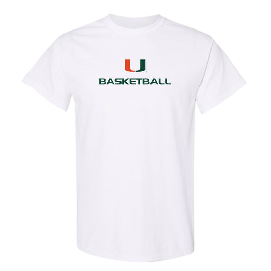 Miami - NCAA Men's Basketball : Treyvon Maddox - Classic Shersey T-Shirt-0