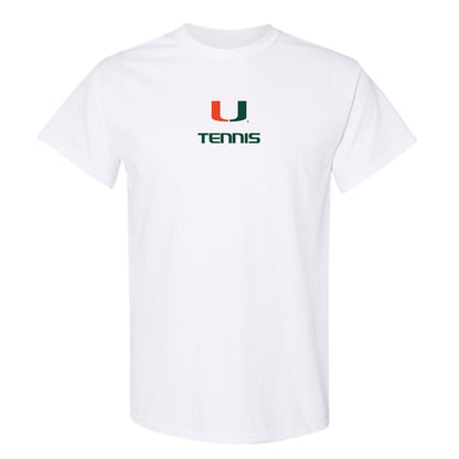 Miami - NCAA Men's Tennis : Saud Alhogbani - Classic Shersey T-Shirt-0