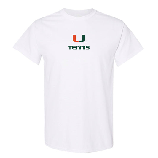 Miami - NCAA Men's Tennis : Saud Alhogbani - Classic Shersey T-Shirt-0