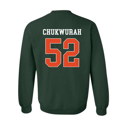 Miami - NCAA Football : Isaac Chukwurah - Classic Shersey Crewneck Sweatshirt-1