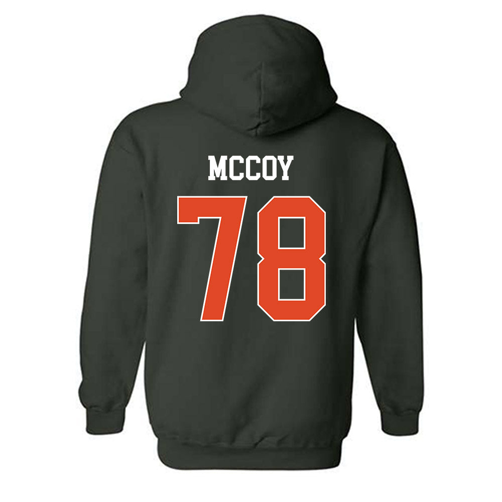 Miami - NCAA Football : Matthew McCoy - Classic Shersey Hooded Sweatshirt-1
