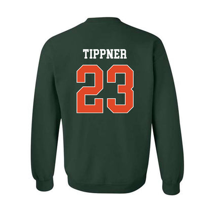 Miami - NCAA Women's Basketball : Meredith Tippner - Classic Shersey Crewneck Sweatshirt-1