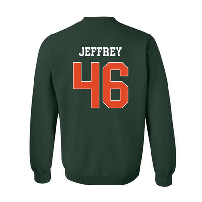 Miami - NCAA Baseball : Donavan Jeffrey - Classic Shersey Crewneck Sweatshirt-1