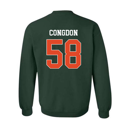 Miami - NCAA Football : Ben Congdon - Classic Shersey Crewneck Sweatshirt-1