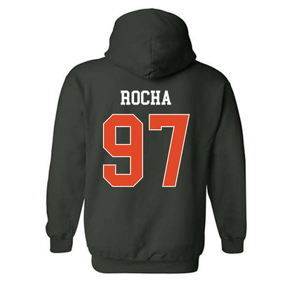 Miami - NCAA Football : Will Rocha - Classic Shersey Hooded Sweatshirt-1