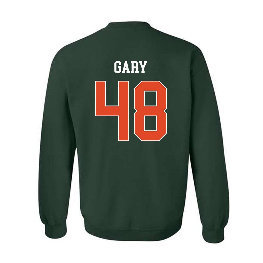 Miami - NCAA Baseball : Bennett Gary - Classic Shersey Crewneck Sweatshirt-1